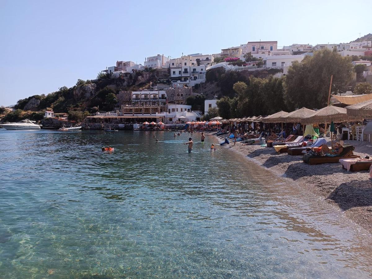 Apartmán Ονειρόπετρα Λέρος~Oneiropetra Leros Panteli Exteriér fotografie